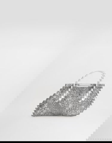 Дамска чанта Dolce & Gabbana Marlene Day Mini Handbag with Embroidery and Crystals Металик | BB7744AR8458D708, 3