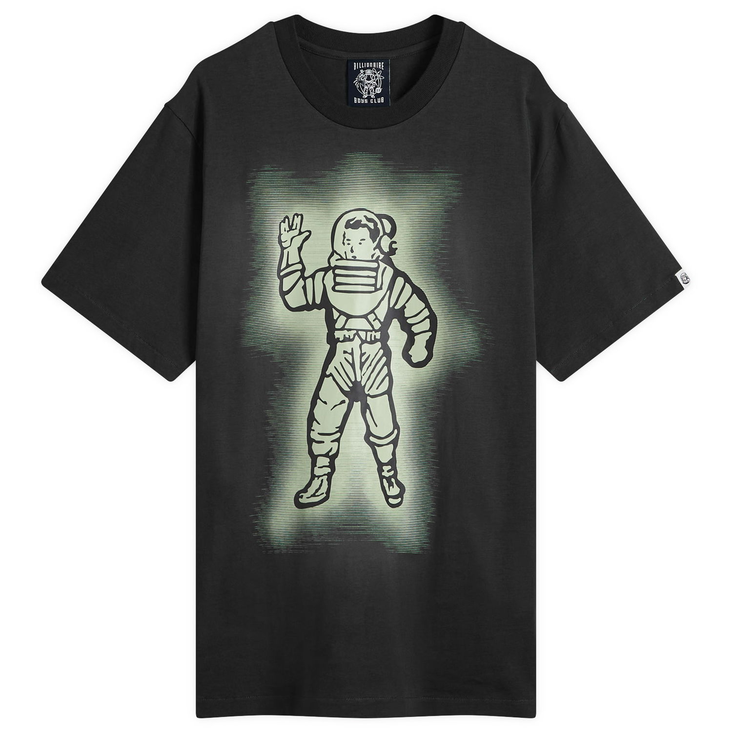Тениска BILLIONAIRE BOYS CLUB Glow Standing Astro Graphic T-Shirt, Size Large Черно | B24349-BLK, 1