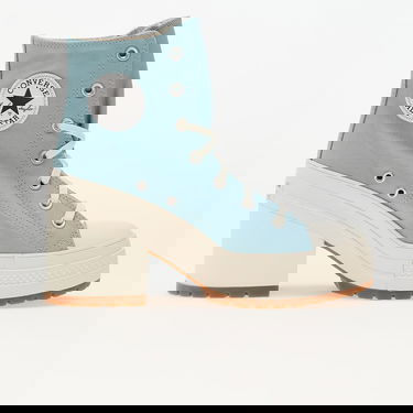 Кецове и обувки Converse Chuck 70 De Luxe Heel Platform Infinity Pool/ Egret/ Black Синьо | A08279C, 2