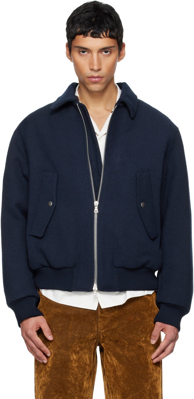 Dries Van Noten Zipper Bomber Jacket