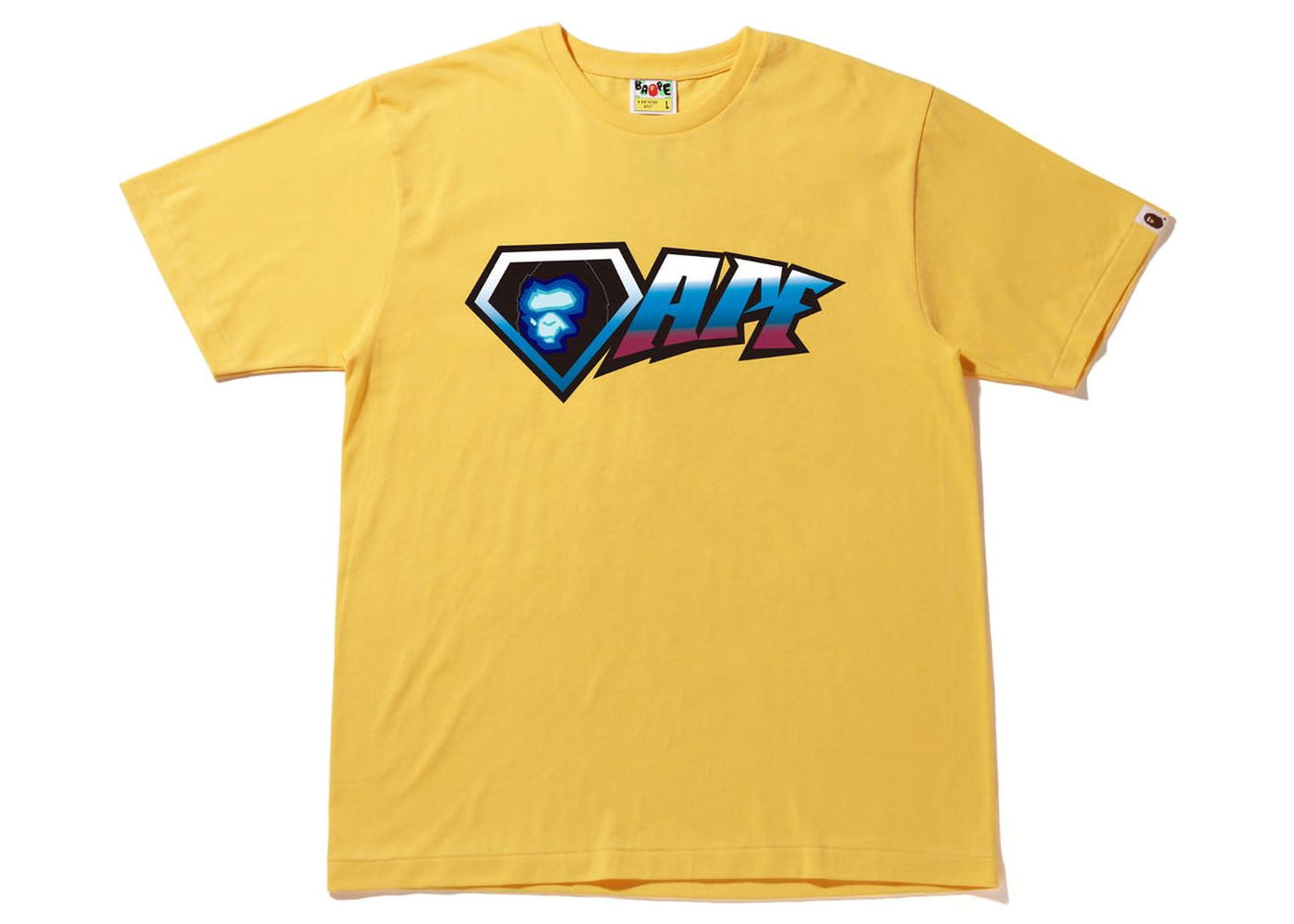 Тениска BAPE Archive Graphic #9 Tee Жълто | 1I20-110-021, 0