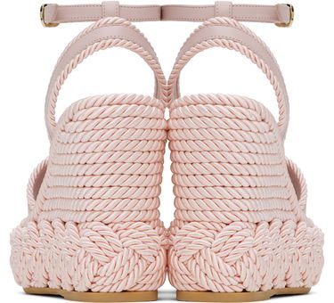 Грижа за обувките Valentino Valentino Garavani VLogo Torchon Wedge Sandals Бяло | 6W2S0JS0YWI, 4