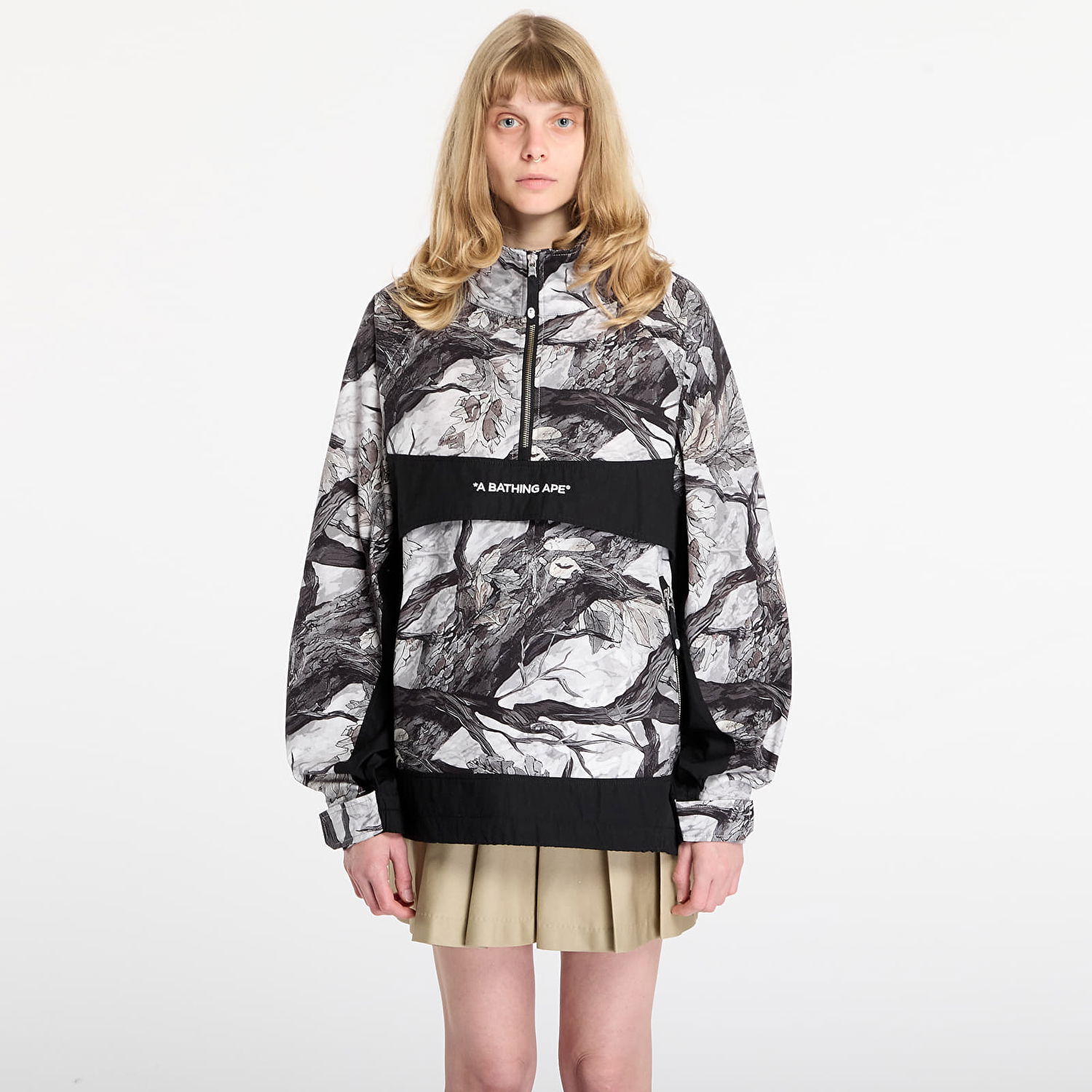 Ветровка BAPE Tree Edge Camo Anorak Jacket Многоцветен | 001LJL801004MWHT, 0