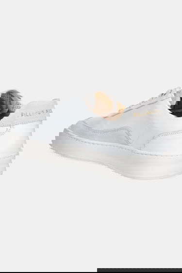Кецове и обувки Filling Pieces Filling Pieces Mondo Squash Suede Бяло | 46733332035, 2