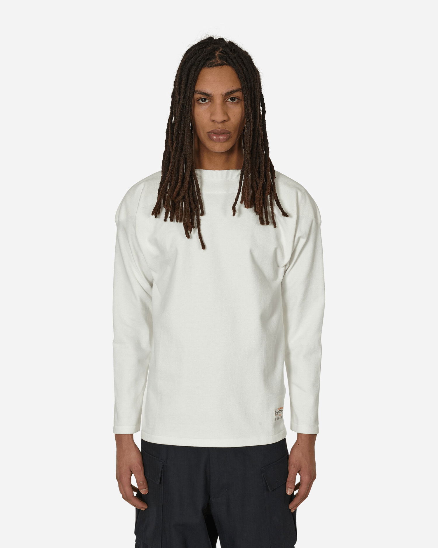 Тениска Champion Made in Japan Crewneck Longsleeve T-Shirt White Бяло | C3-T422 WHITE, 0