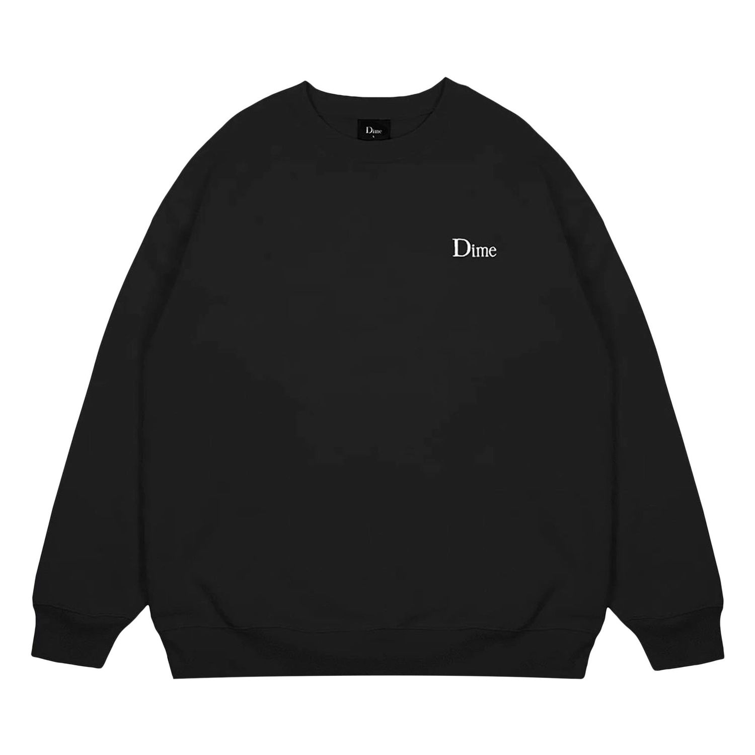 Суитчър Dime Classic Small Logo Crewneck Черно | DIMED2F35BLK, 1