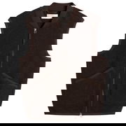 Wool Fleece Zip Waistcoat