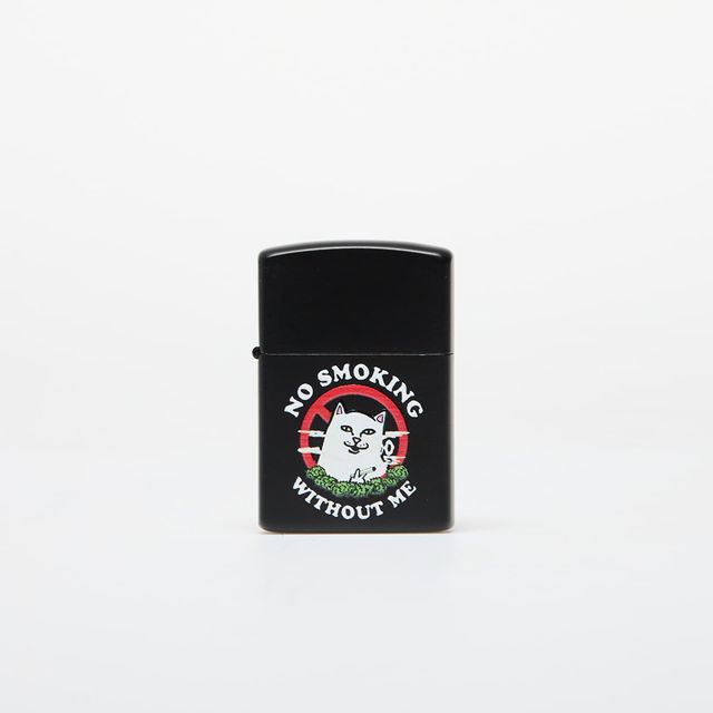 No Smoking Refillable Lighter Black Universal