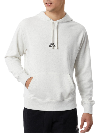 Суитчър New Balance Hoodie Essentials Бяло | mt23511-sah