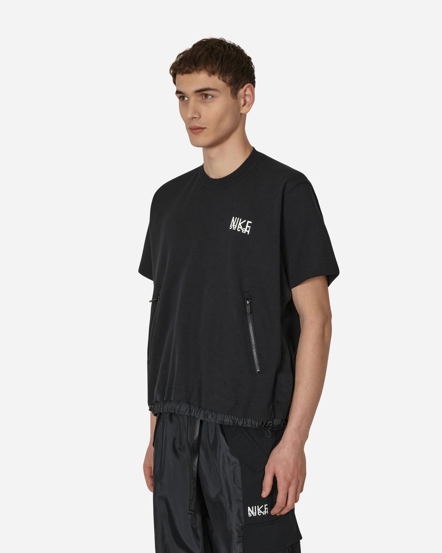 Тениска Nike Sacai x T-Shirt Черно | DQ9055-010, 1