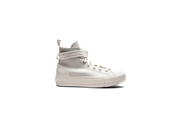 Кецове и обувки Converse Chuck Taylor All Star Lift Platform Leather Hike Бяло | A04270C, 0