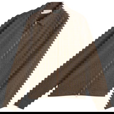 Яке Universal Works Seersucker Zip Uniform Jacket Кафяво | P32057-NVY, 0