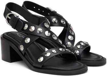 Аксесоари rag & bone rag & bone Geo Stud Block Heeled Sandals Черно | WFF24SF018TT18, 3