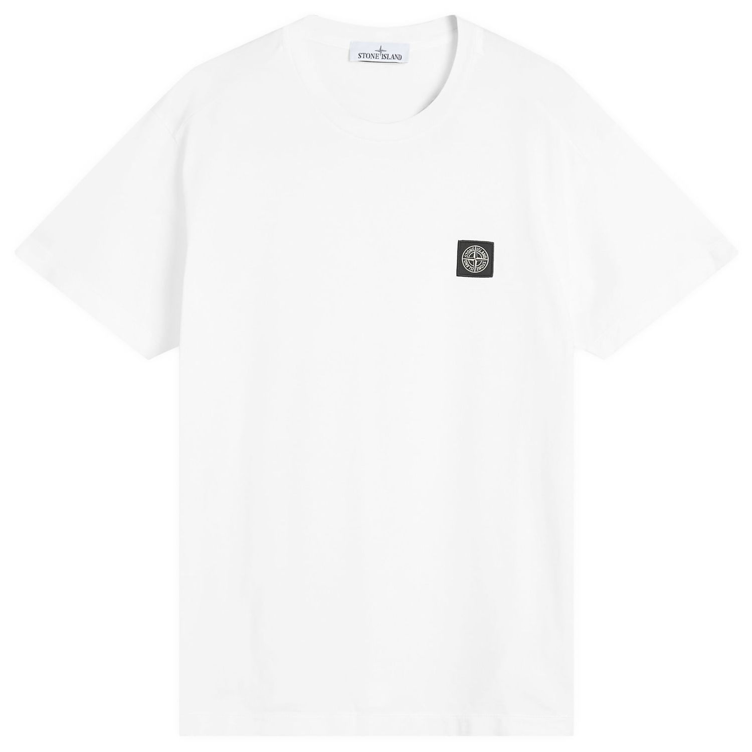 Тениска Stone Island Patch Logo T-Shirt, Size Large Бяло | K2S152100027-V0001, 1