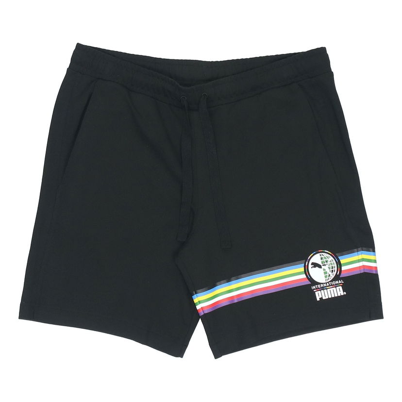 Къси панталони Puma INTL Graphic Shorts Черно | 531308-01
