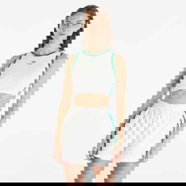 Потник adidas Originals Terry Crop Tank Off White Бяло | JH0622, 0