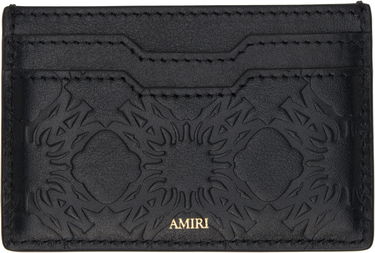 Портфейл AMIRI 'MA' Quad Leather Card Holder Черно | AMACCO1014, 1