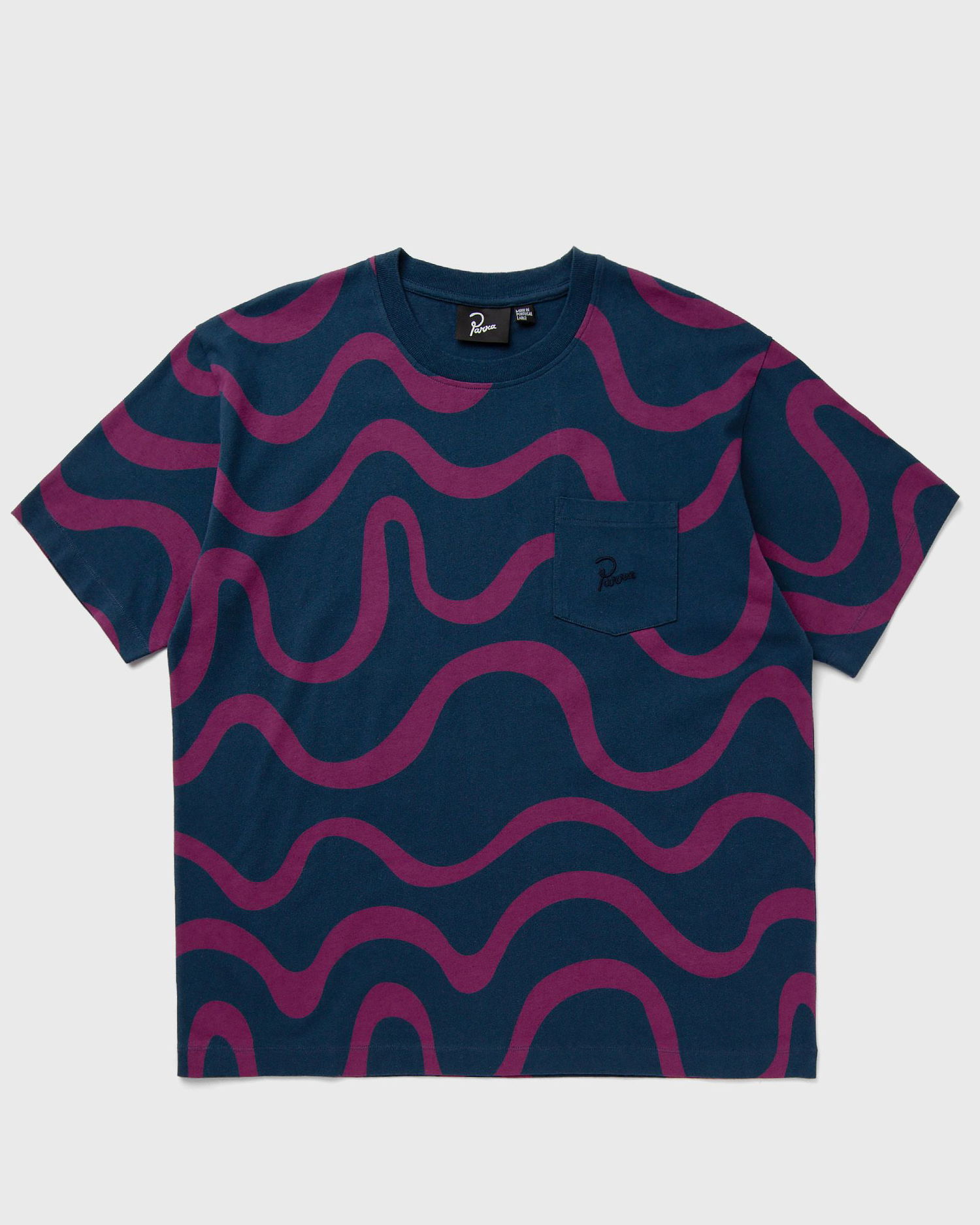 Тениска By Parra Sound Waved Tee Лилаво | 51311, 0