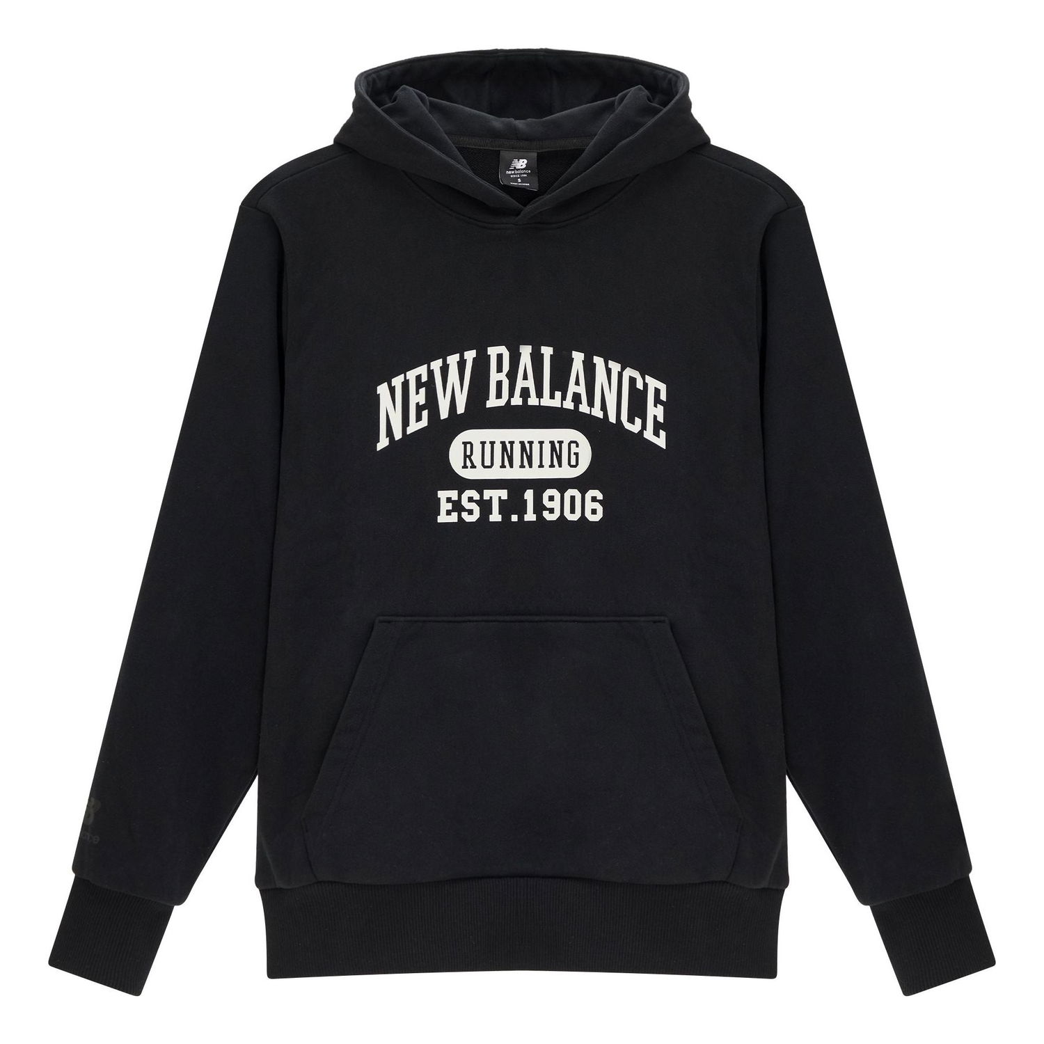 Суитчър New Balance Classic Lifestyle Hoodie Черно | AMT31313-BK, 0