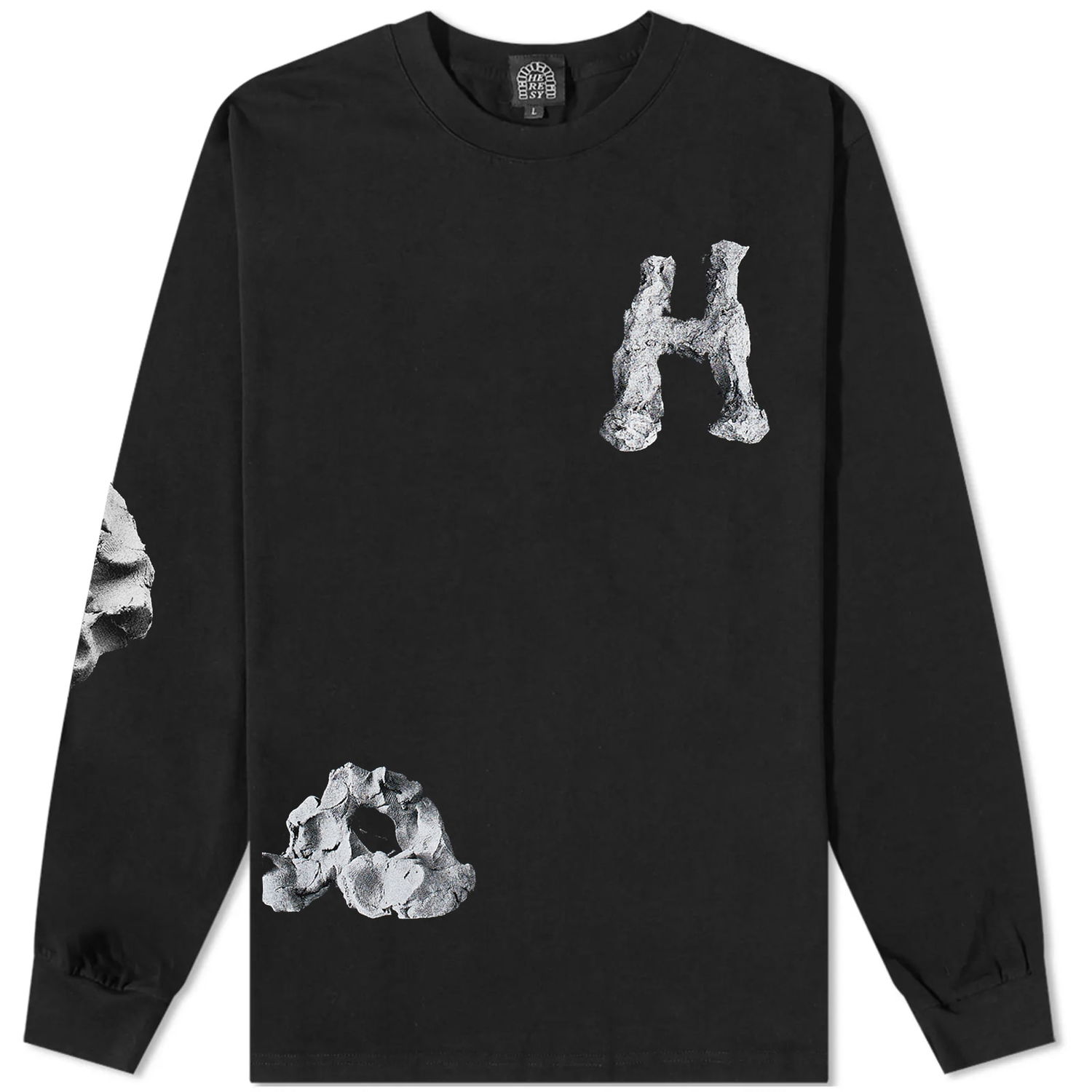 Тениска Heresy Origin Tee Черно | HSS23-T07B-BK, 0