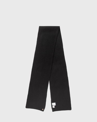 Шал Casablanca Rib Knit Scarf Черно | A-AW25-ACC-270-05, 2