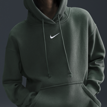 Суитчър Nike Sportswear Phoenix Hoodie Relaxed Fit Зелено | DQ5860-338, 4