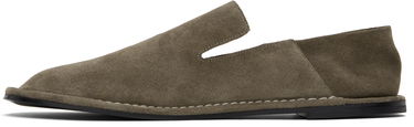 Облекло AMI AMI Paris Midi Slippers Зелено | USV059.AL0091, 2