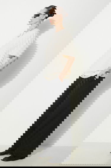 Панталони Carhartt WIP Leola Pleated Trousers Черно | I033147-89.06, 3