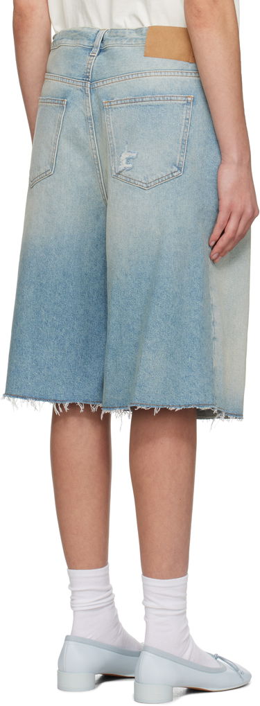 Къси панталони Maison Margiela MM6 Maison Margiela Taped Denim Shorts Синьо | S52MU0126 M30019, 2