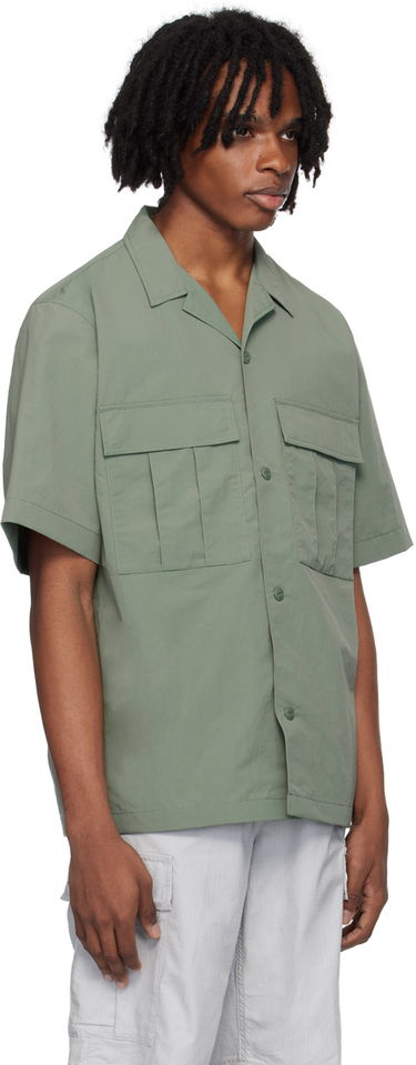 Риза Carhartt WIP Short Sleeve Camp Collar Shirt Зелено | I033022, 1