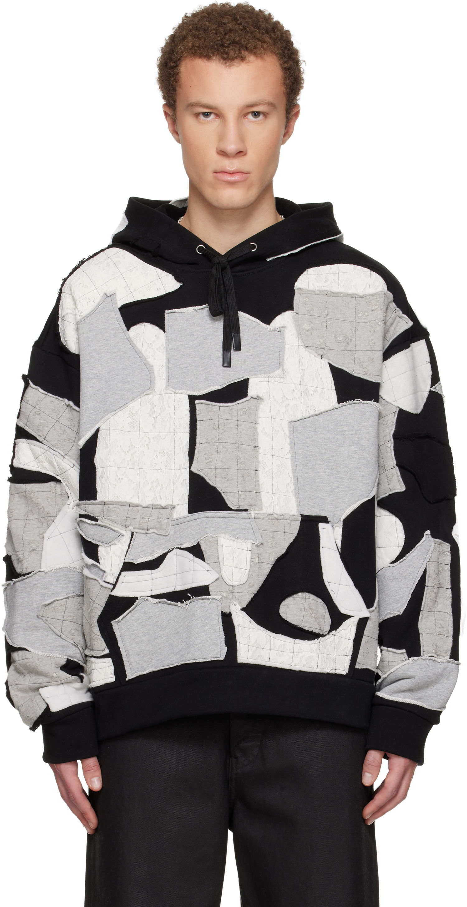 Суитчър Who Decides War Who Decides War Atom Patchwork Hoodie Многоцветен | 1120070002FW25, 0