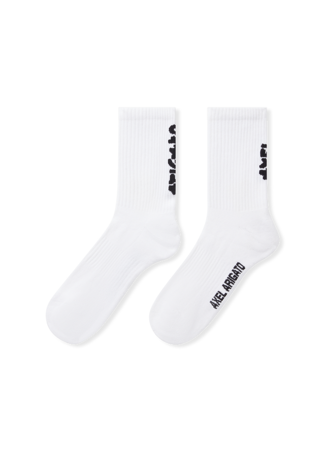 Ribbed Crew Socks