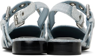 Облекло rag & bone Rag & Bone Moto Astra Slingback Slippers Синьо | WFF25SF1013CO13, 1