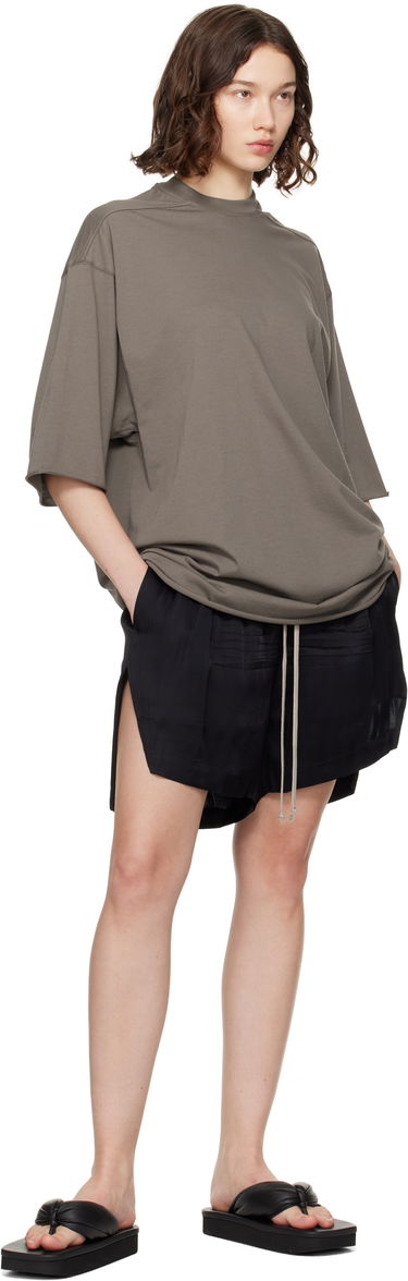 Тениска Rick Owens Rick Owens Hollywood Jumbo T-Shirt Сиво | RO01E7273 JA, 3