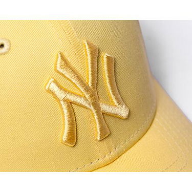 Шапка с козирка New Era 9FORTY MLB League Essential New York Yankees - Pastel Yellow Жълто | 60503414, 5