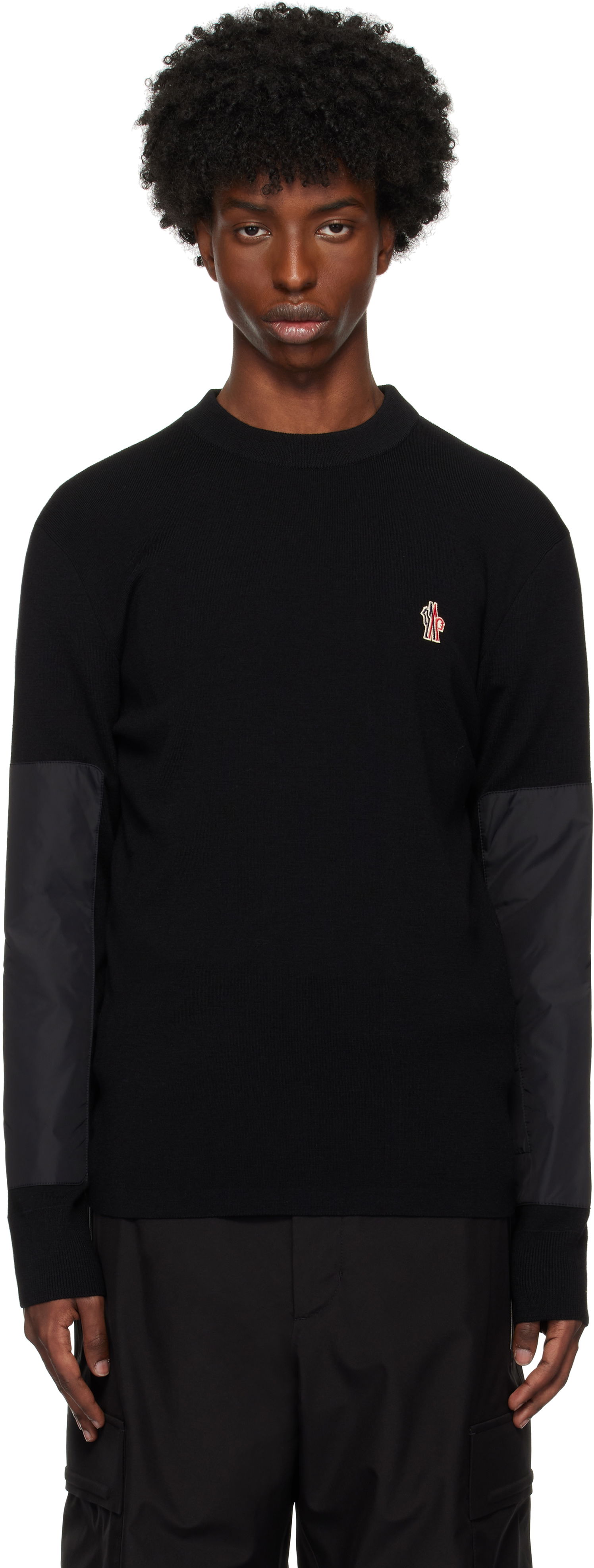 Пуловер Moncler Sweater Crewneck Черно | J20979C00006M1122, 0