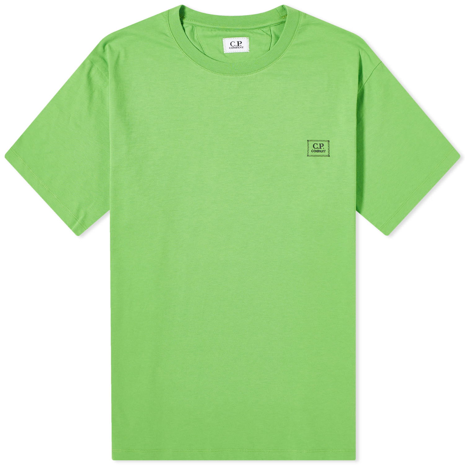 Тениска C.P. Company Logo Detail T-Shirt Зелено | 15CMTS201A-006586W-617, 0