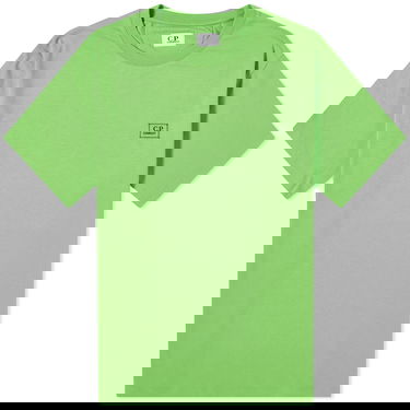 Тениска C.P. Company Logo Detail T-Shirt Зелено | 15CMTS201A-006586W-617, 0