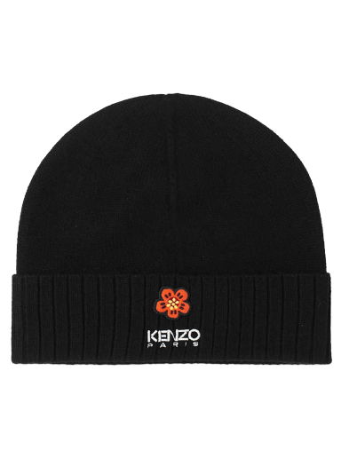 Logo Beanie Hat Black