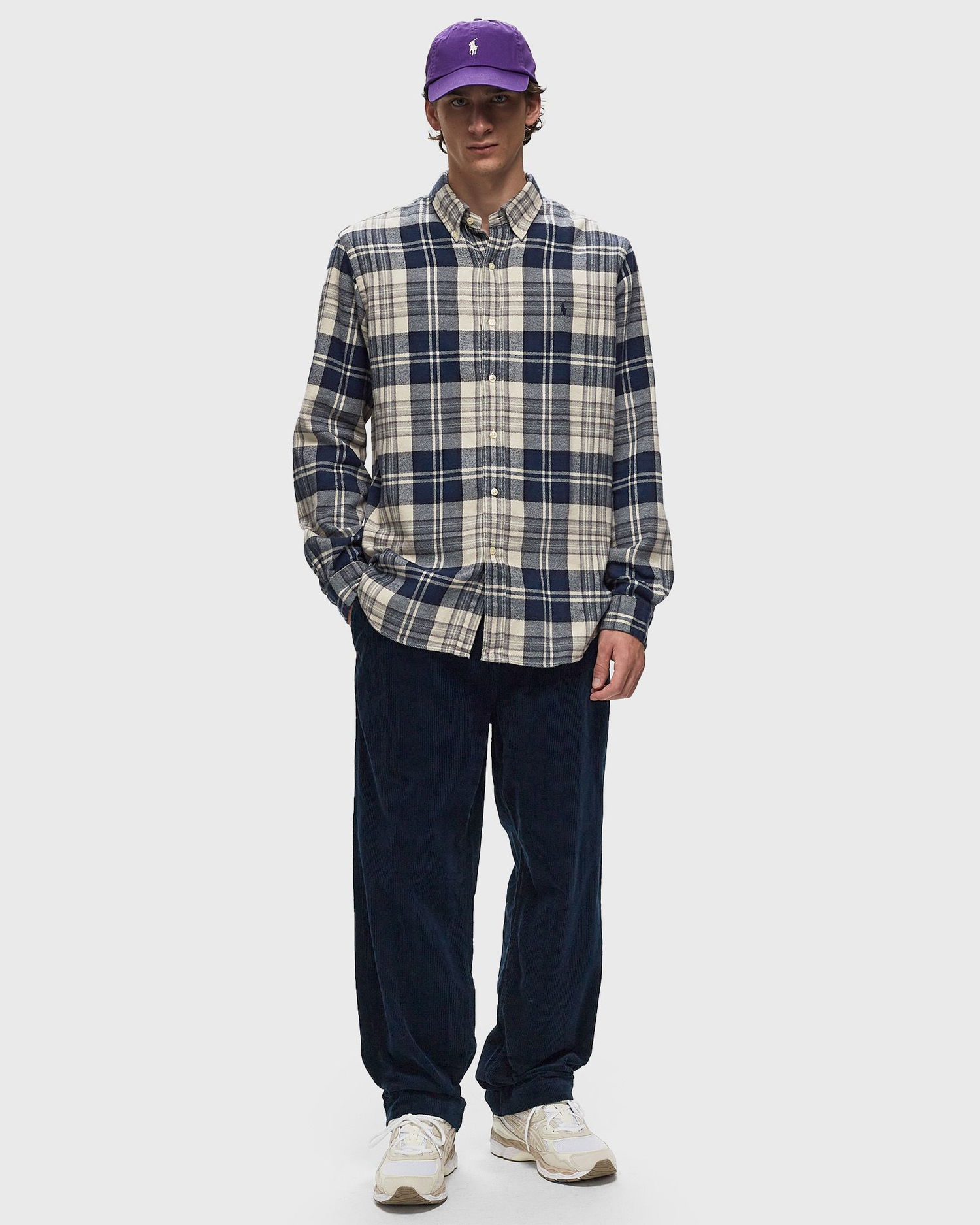 Риза Polo by Ralph Lauren Shirt Long Sleeve Синьо | 710953355001, 1