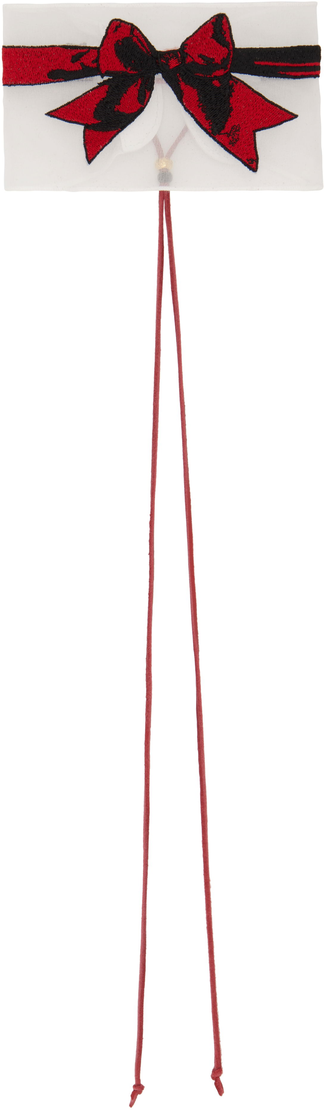 Колани UNDERCOVER Undercover Ribbon Tie Choker Червено | UC1E1N01-2, 0