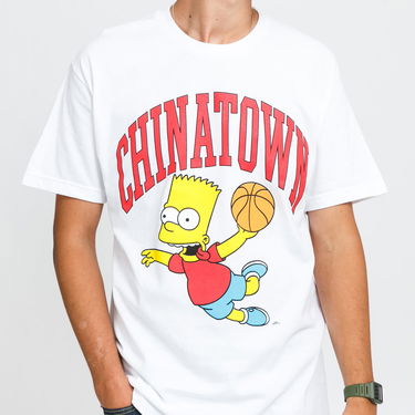 Тениска MARKET The Simpsons Air Bart Arc Tee Бяло | CTM1990348 / 1201, 1