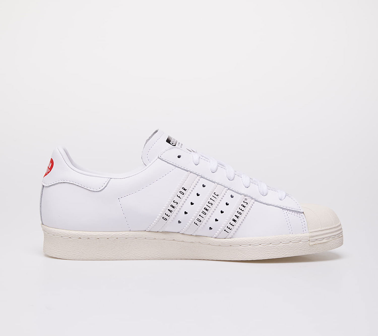 Кецове и обувки adidas Originals Pharrell Williams Superstar 80s Human Made Бяло | FY0730, 1