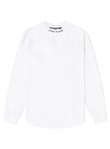 Тениска Palm Angels Logo Mock Neck T-shirt Бяло | PMAB001C99JER0010110