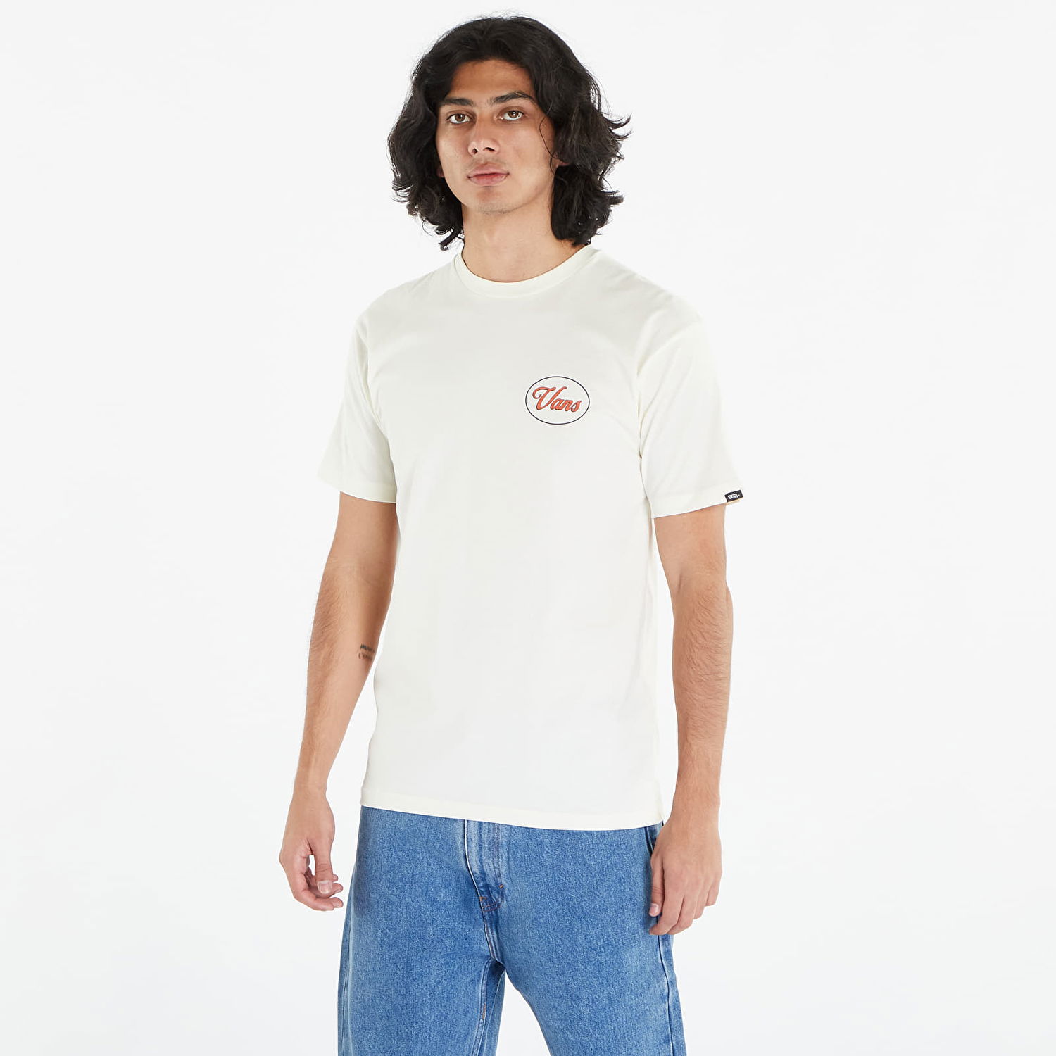 Тениска Vans T-Shirt Custom Classic CO SS Tee Бежово | VN000F3ZFS81, 0