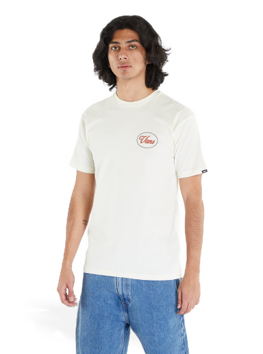 Тениска Vans T-Shirt Custom Classic CO SS Tee Бежово | VN000F3ZFS81