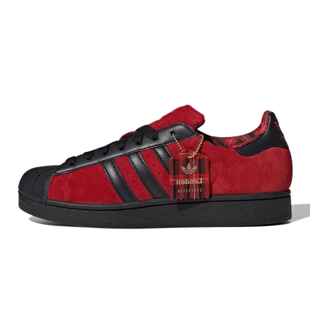 Кецове и обувки adidas Originals Superstar II London Better Scarlet Червено | JQ3224, 0