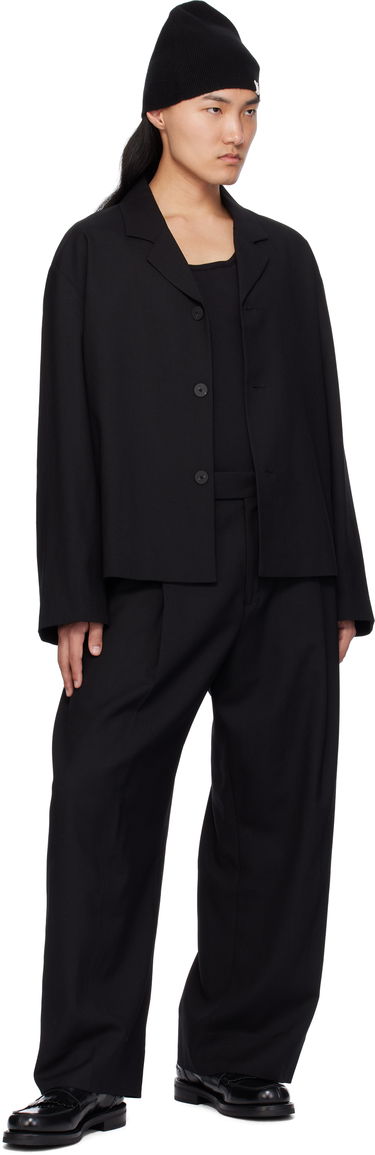 Панталони Studio Nicholson Studio Nicholson Pull Wool Trousers Черно | PULL SNM - 1278, 3