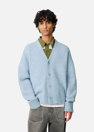 Пуловер AXEL ARIGATO Studio Fuzzy Knit V-Neck Cardigan Синьо | A3731003, 2