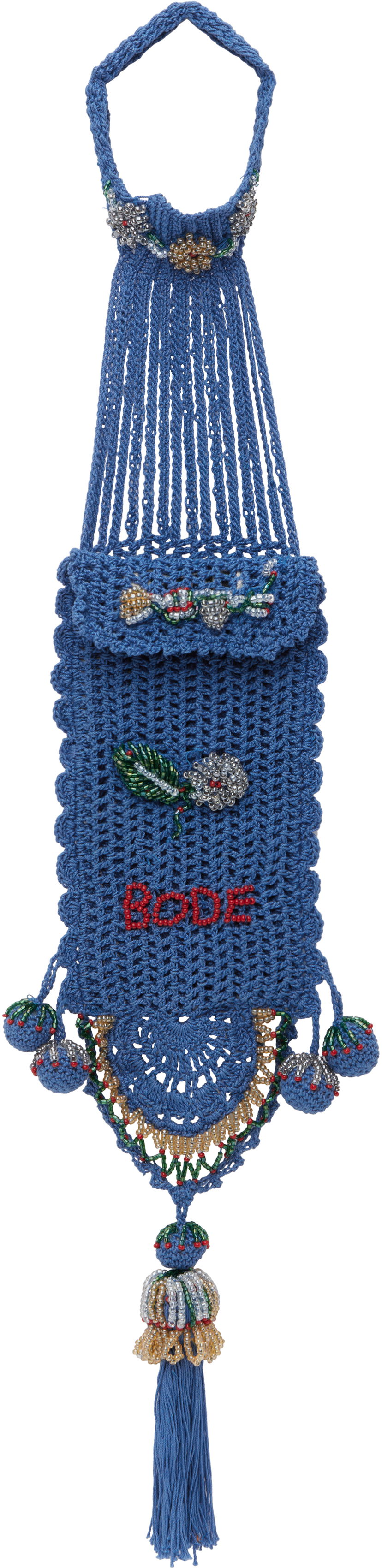 Дамска чанта Bode Crochet Pouch Синьо | MRF24KA023